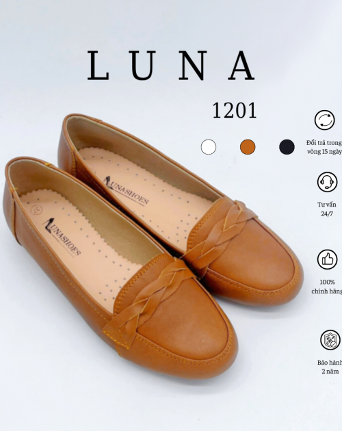 Giày đế bệt nữ Lunashoes 1201