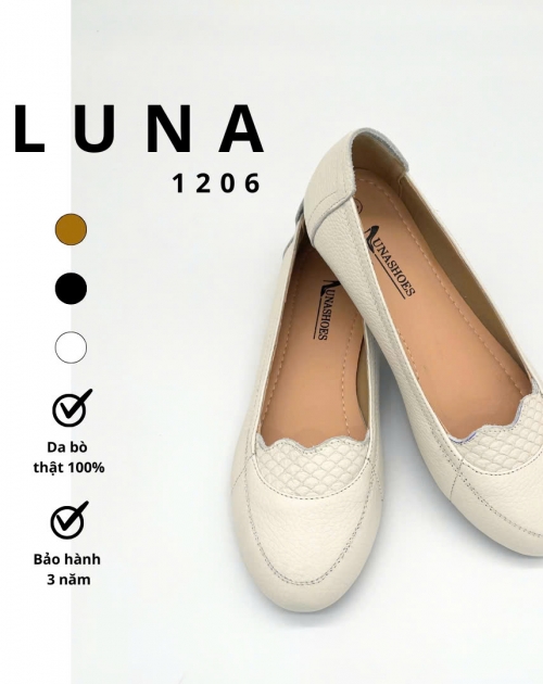 Giày đế bệt nữ Lunashoes 1206