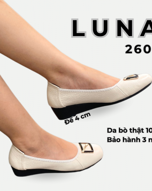 Giày đế xuồng nữ Lunashoes 2602