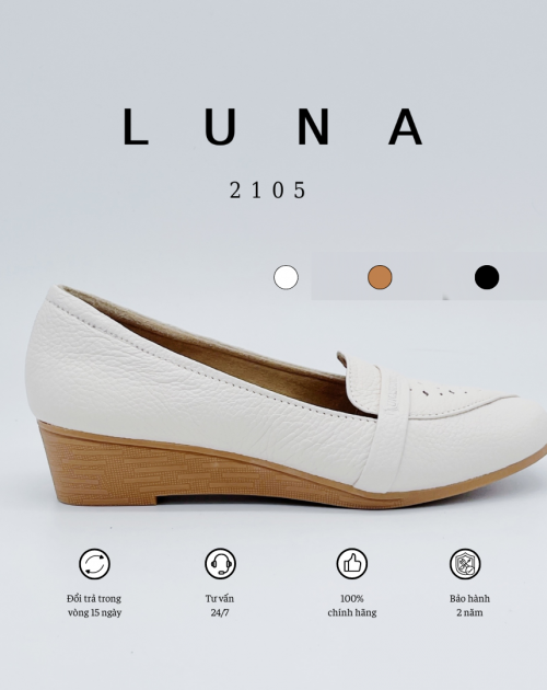 Giày đế xuồng nữ Lunashoes 2105