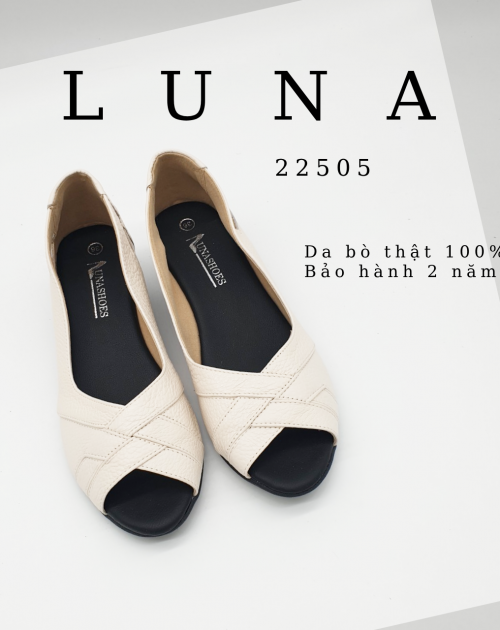 Giày đế xuồng nữ 4p LUNASHOES 22505