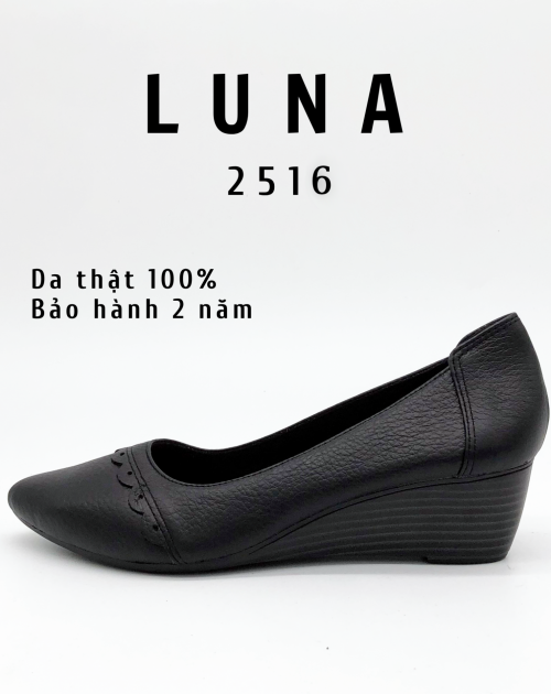 Giày đế xuồng da bò 5p LUNASHOES 2516