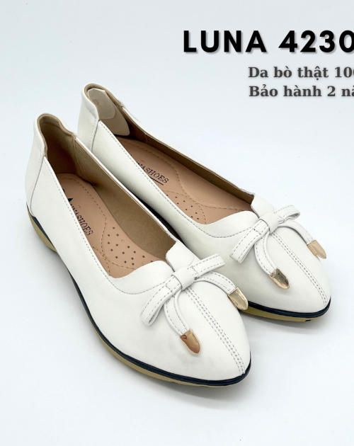 Giày slipon da bò 3p LUNASHOES 42303